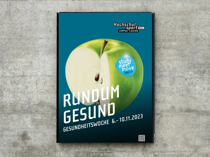 Plakat Gesundheitswoche HSCL