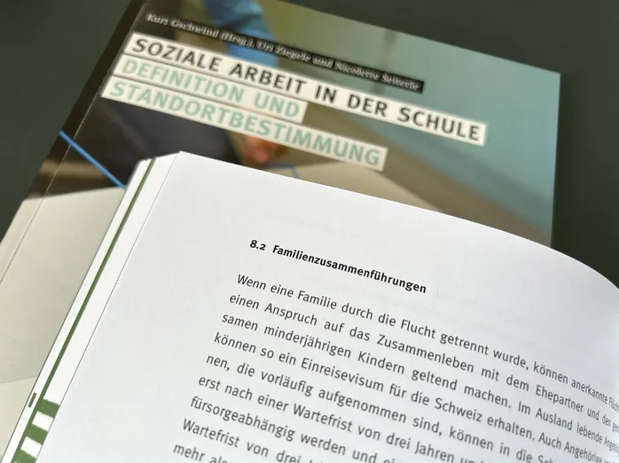 Detailaufnahme einer Inhaltsseite einer Publikation